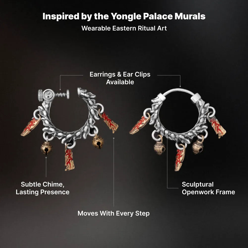Celestial Chime Earrings image 3
