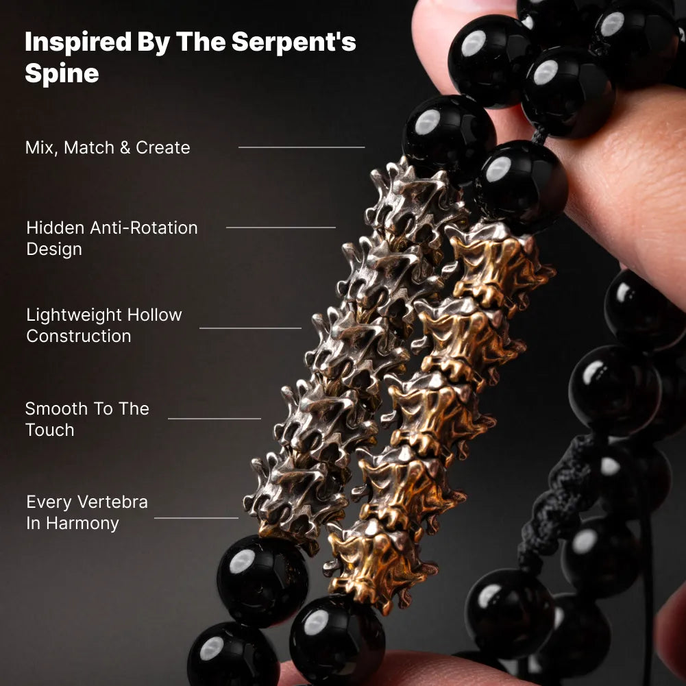 Serpent Spine Beaded Bracelet image 3