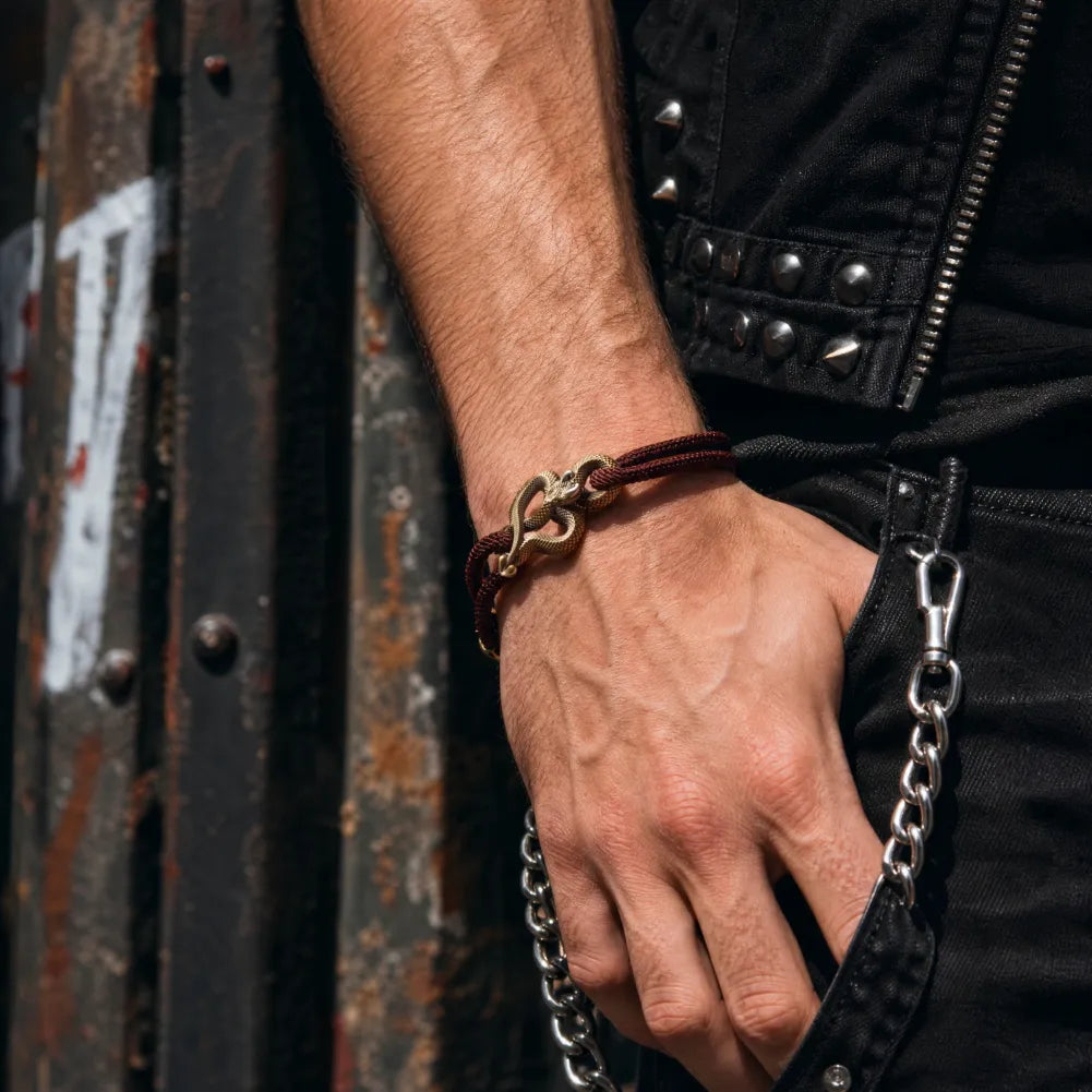 Demon Serpent Rope Bracelet image 3