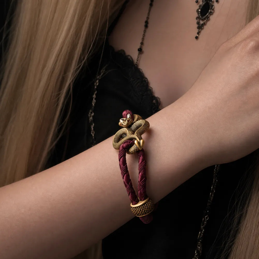 Demon Serpent Rope Bracelet image 4