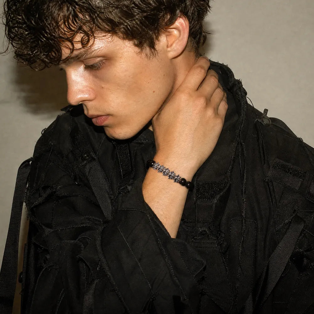 Serpent Spine Beaded Bracelet image 5