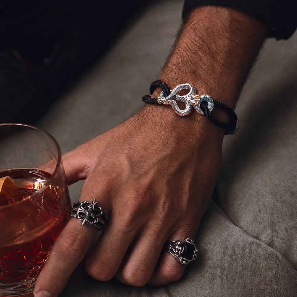 Demon Serpent Rope Bracelet image 5