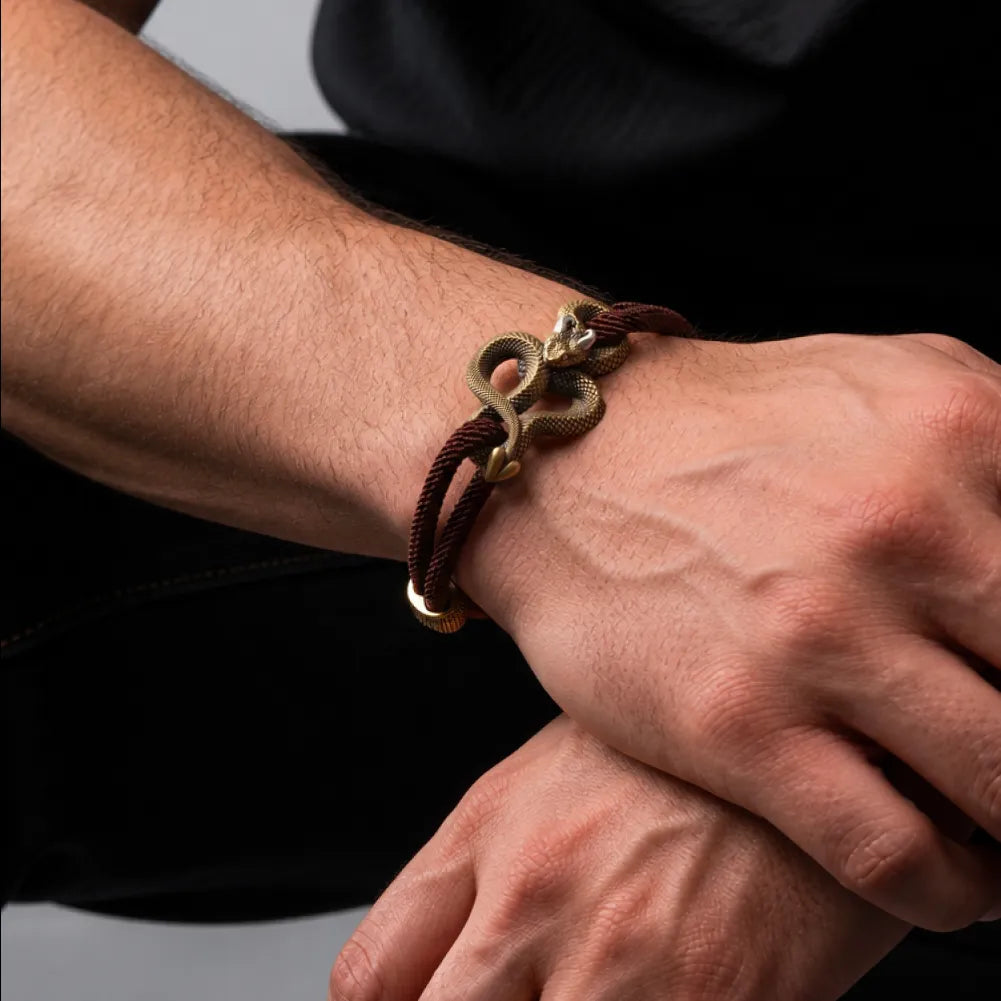 Demon Serpent Rope Bracelet image 5