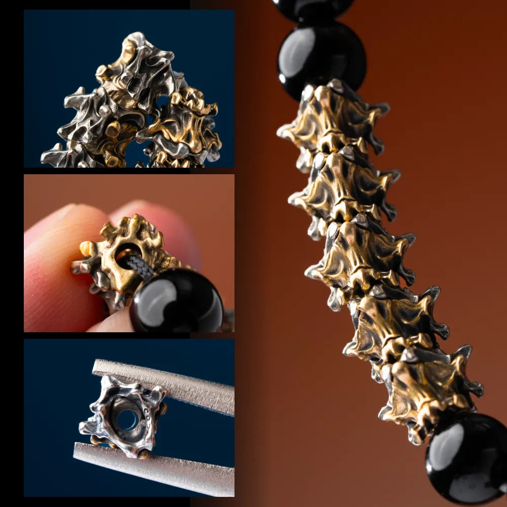 Serpent Spine Beaded Bracelet image 10