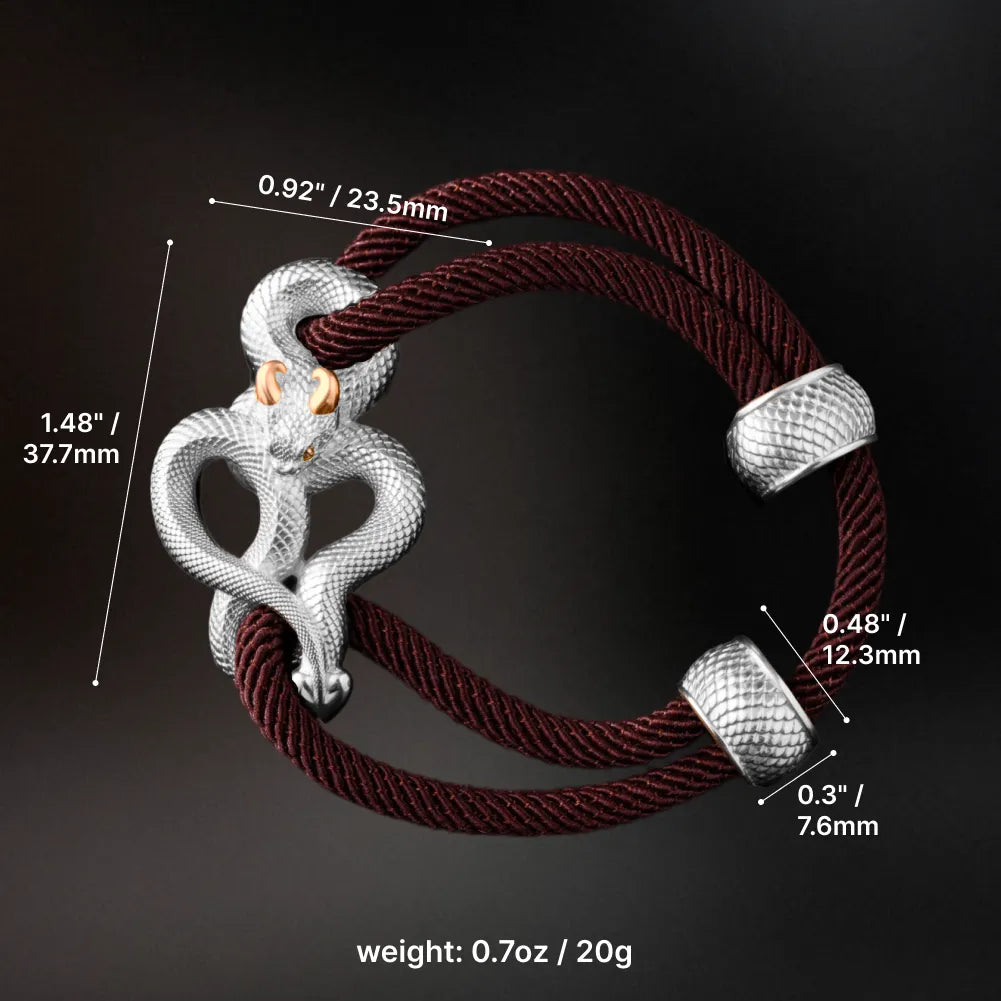 Demon Serpent Rope Bracelet image 10