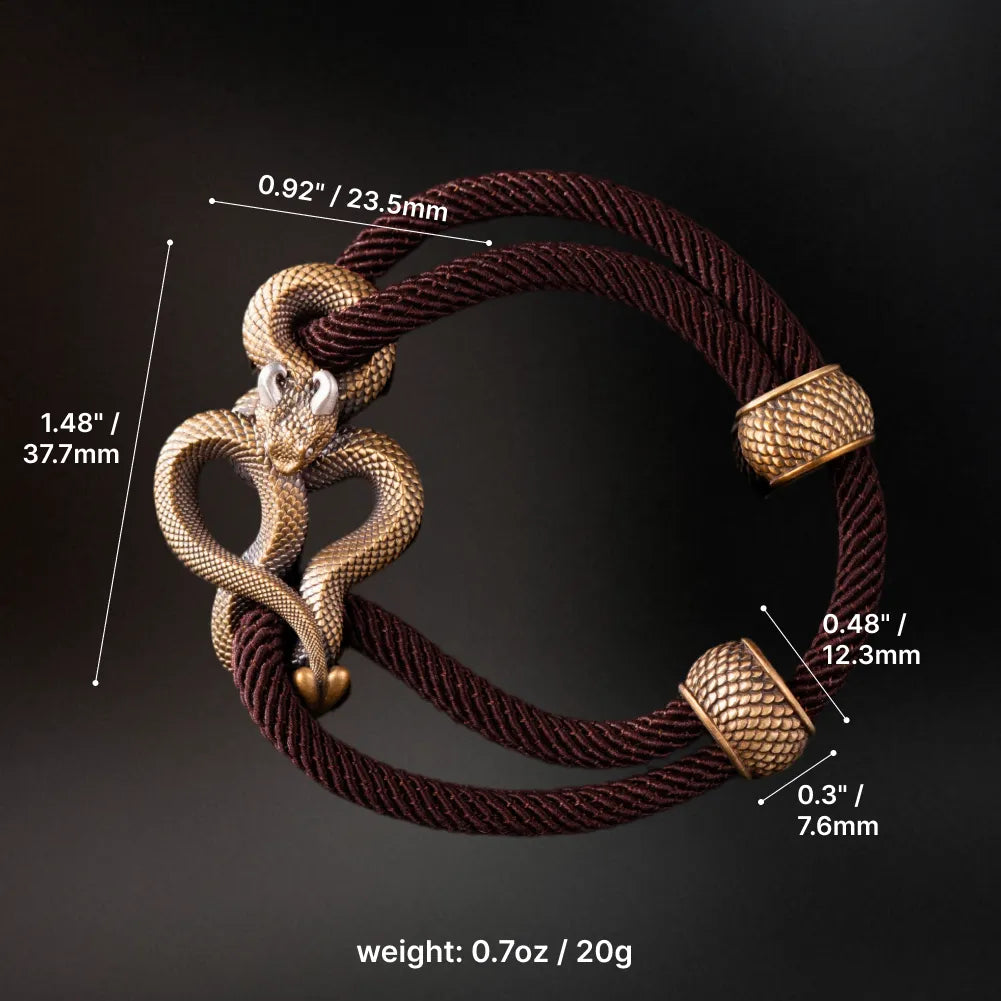 Demon Serpent Rope Bracelet image 10
