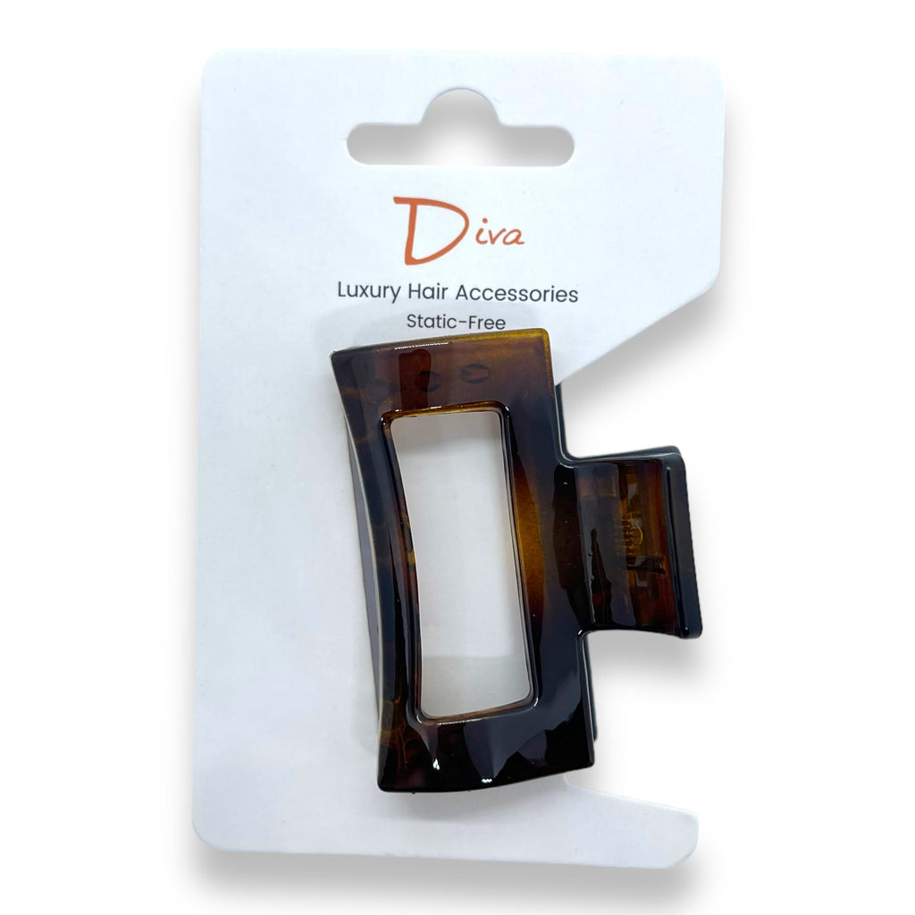 Korean Acrylic Claw Clip | Tortoiseshell Hair Accessories (6cm)