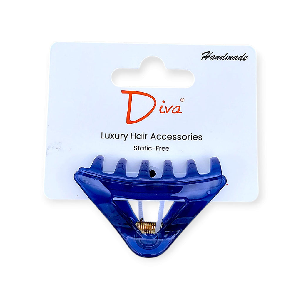 Handmade Delta Claw Clip: Luxury Hair Accessory for Thick Hair (5.5cm)