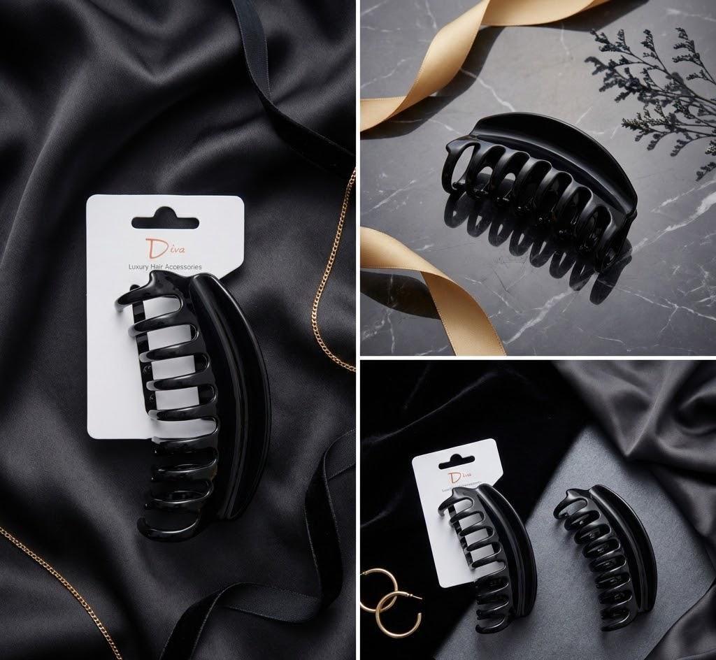 Tortoiseshell Hair Claw Clip | Diva Luxury, French Style