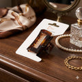 Korean Acrylic Claw Clip | Tortoiseshell Hair Accessories (6cm)