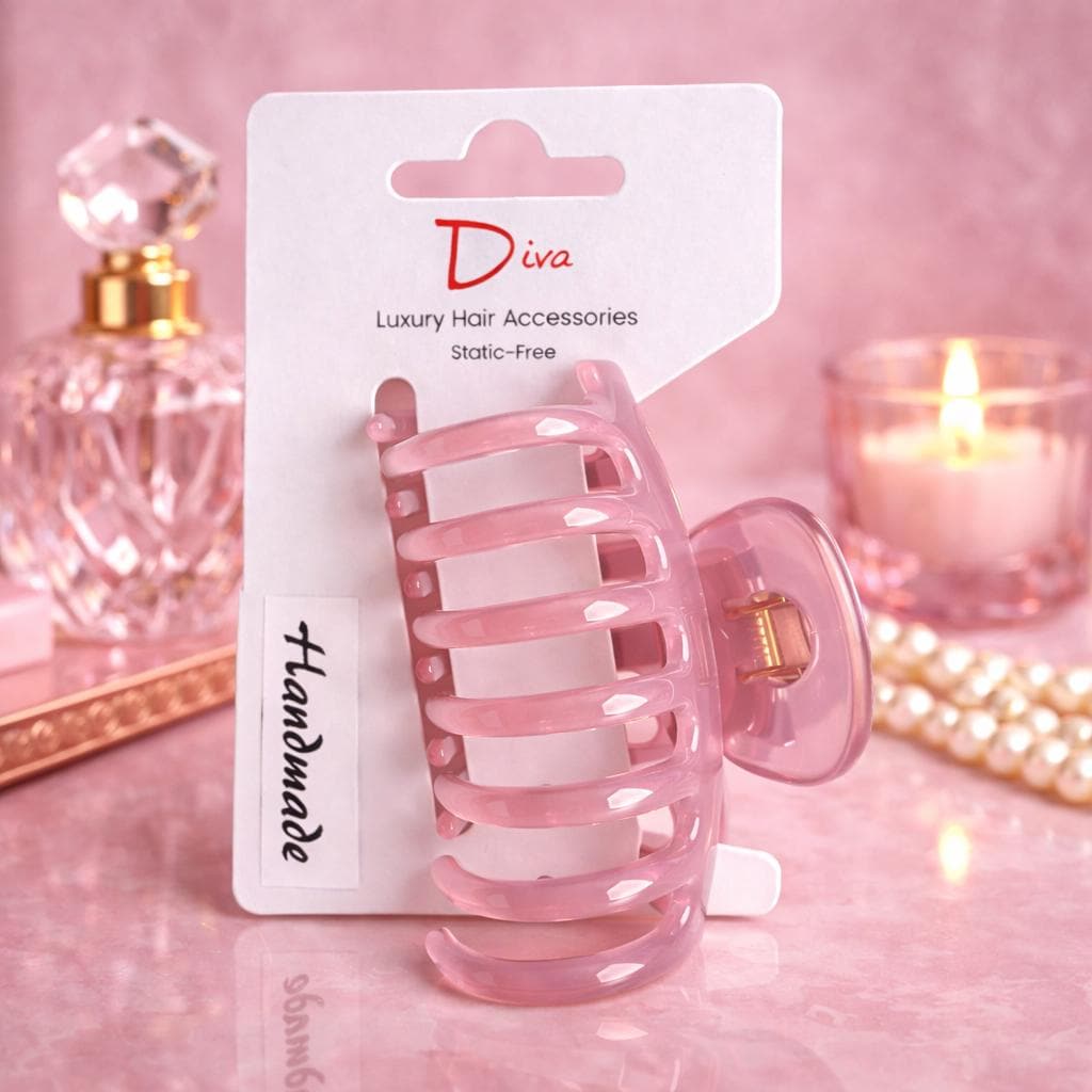 Handmade Bone Hair Claw Clip | Diva Luxury Hair Accessories, 7cm