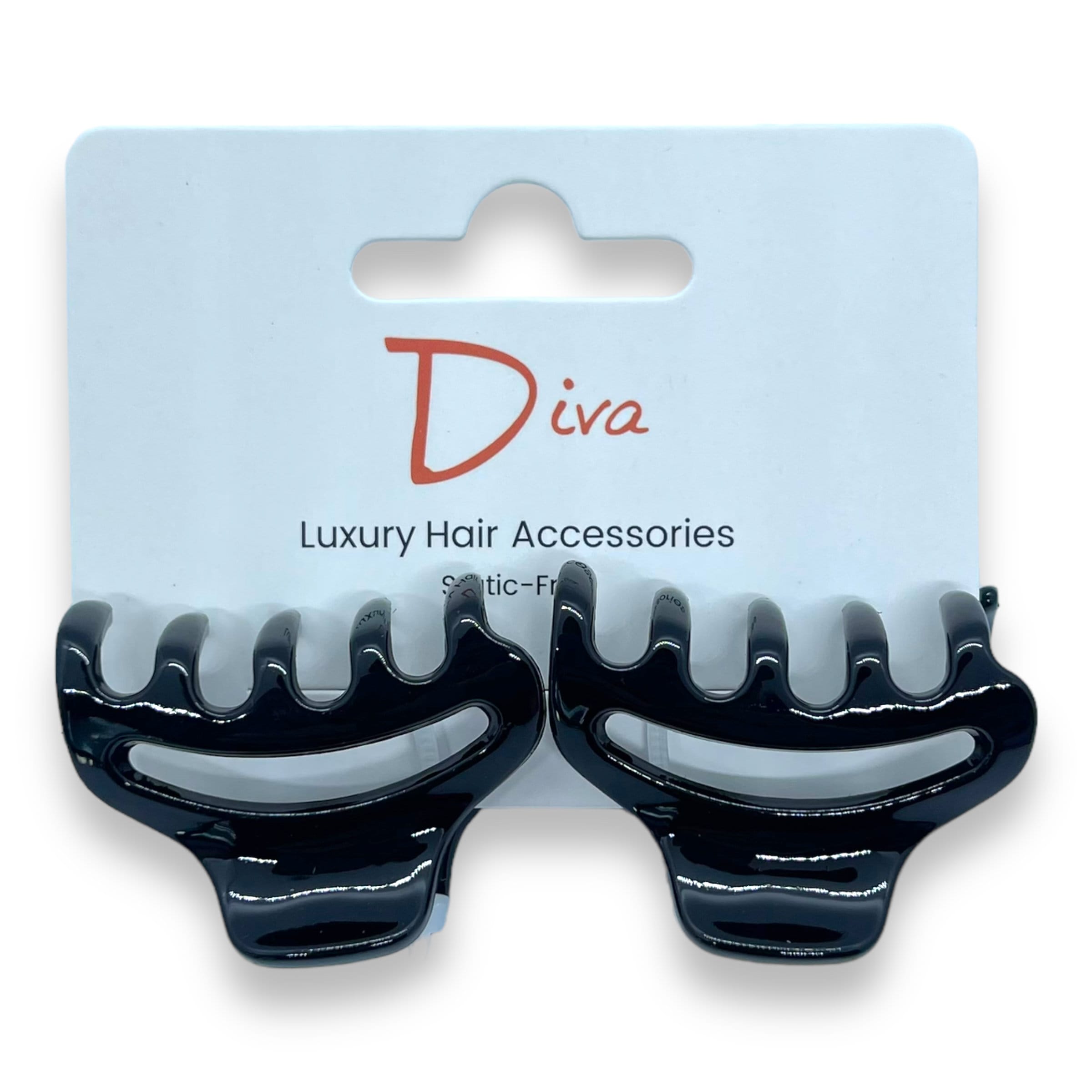 Luxury Acrylic Hair Claw Clip Set | Korean Minimalist Style (4cm)