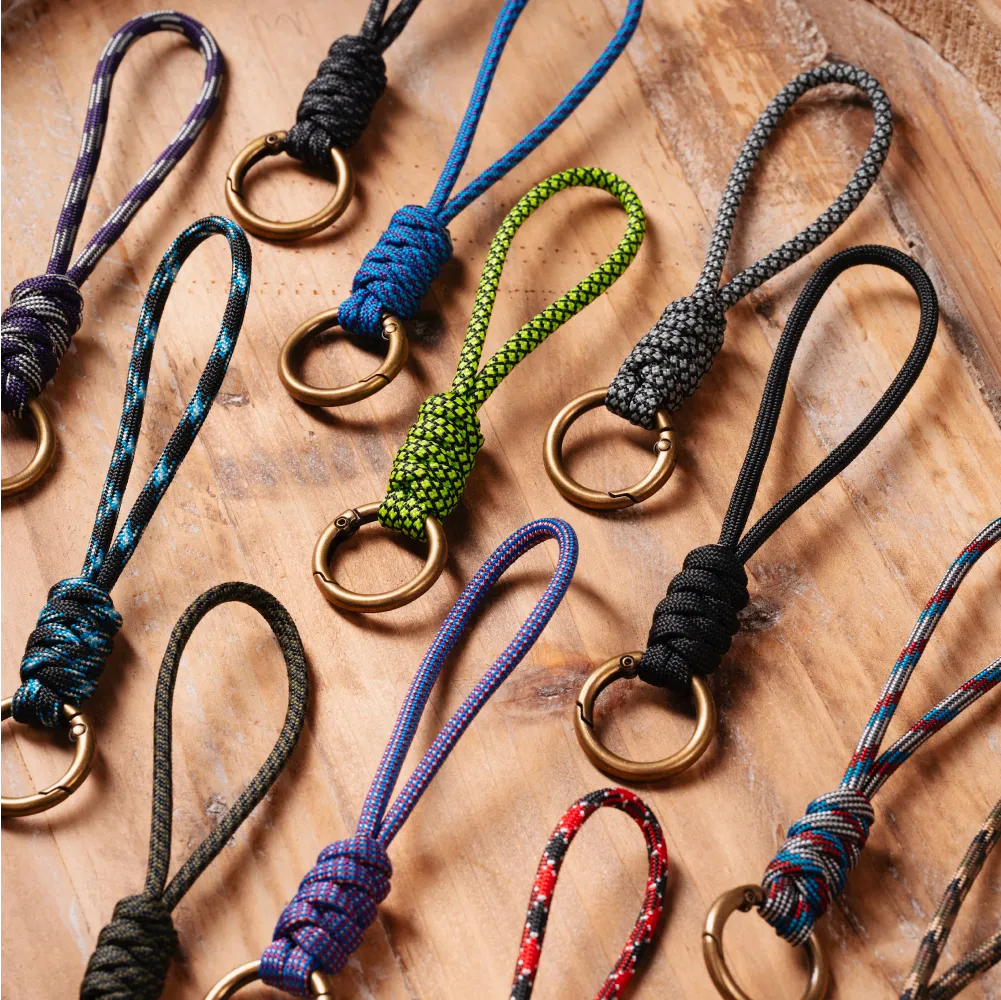 Paracord Braided Keychain image 1