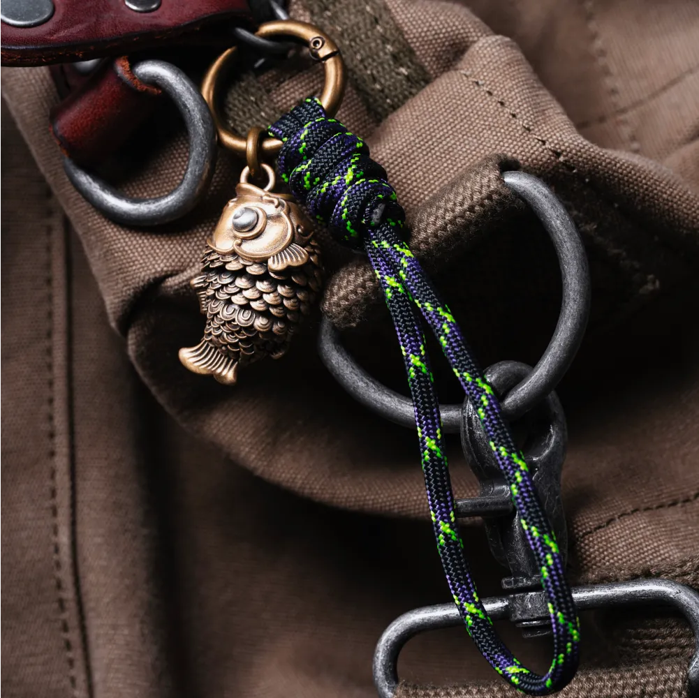 Paracord Braided Keychain image 7