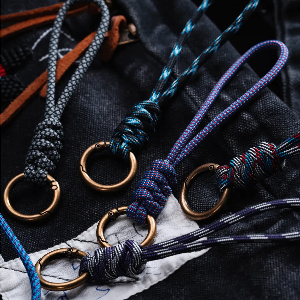 Paracord Braided Keychain image 9