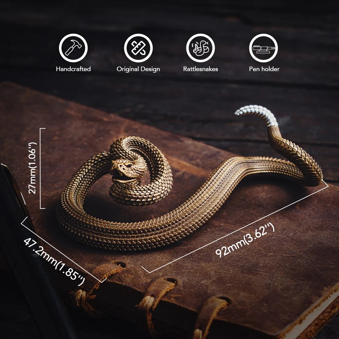 Rattlesnake Pen Holder image 4
