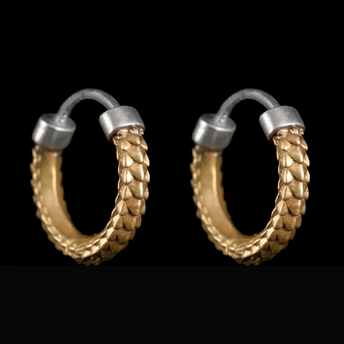 Snake Skin Earrings image 1