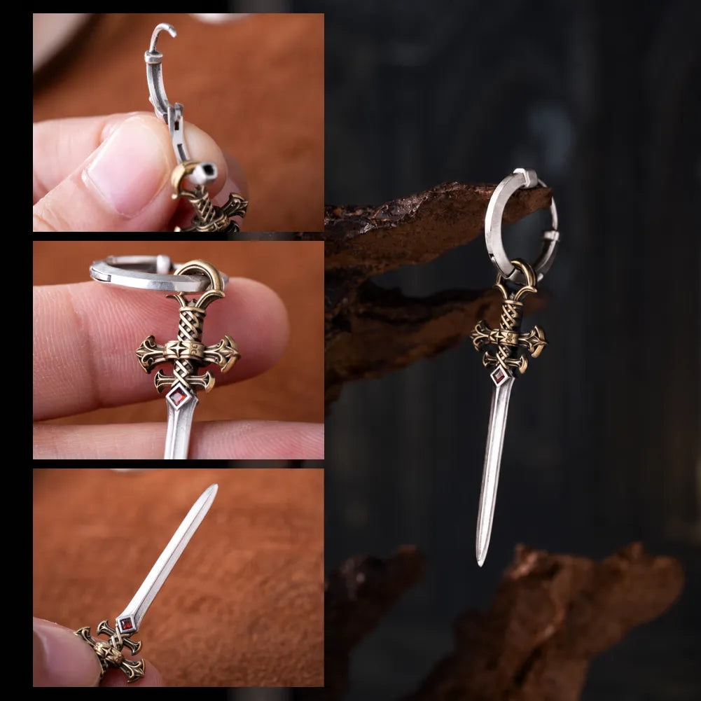 Crimson Sovereign Earrings image 7