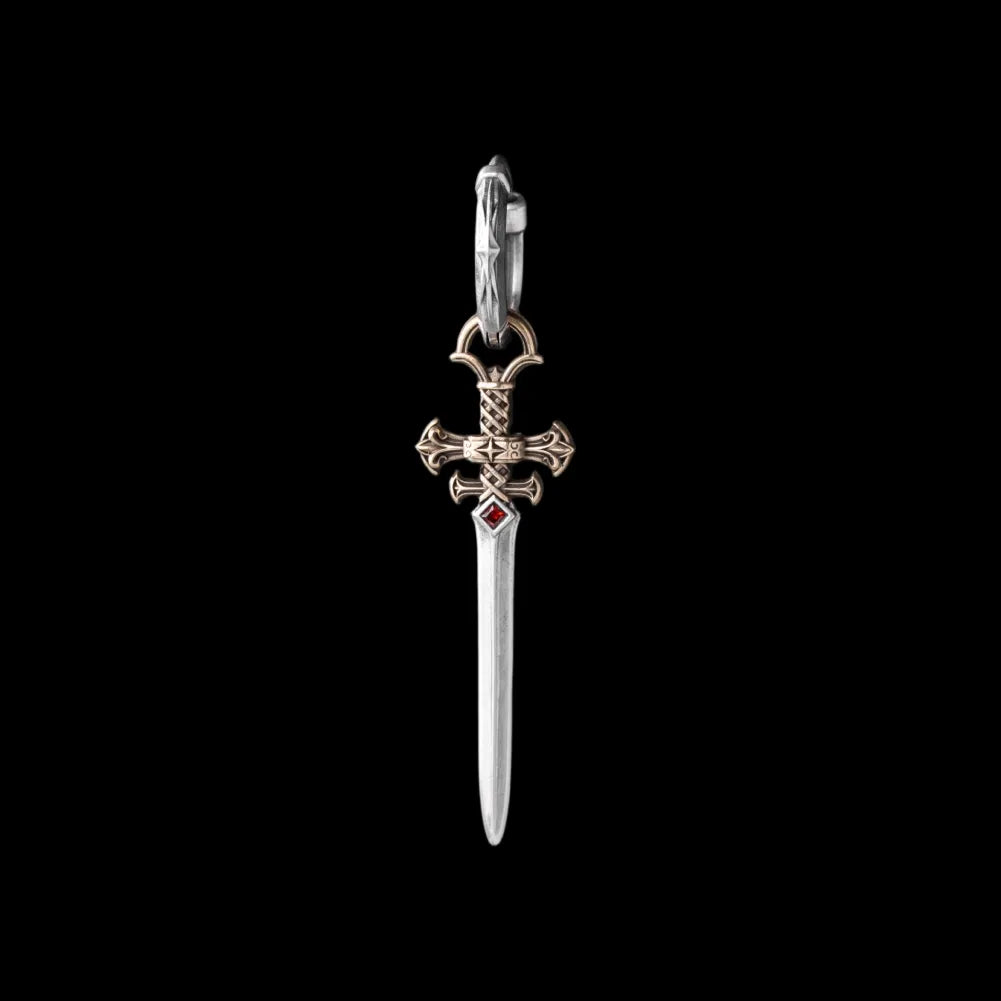 Crimson Sovereign Earrings image 17