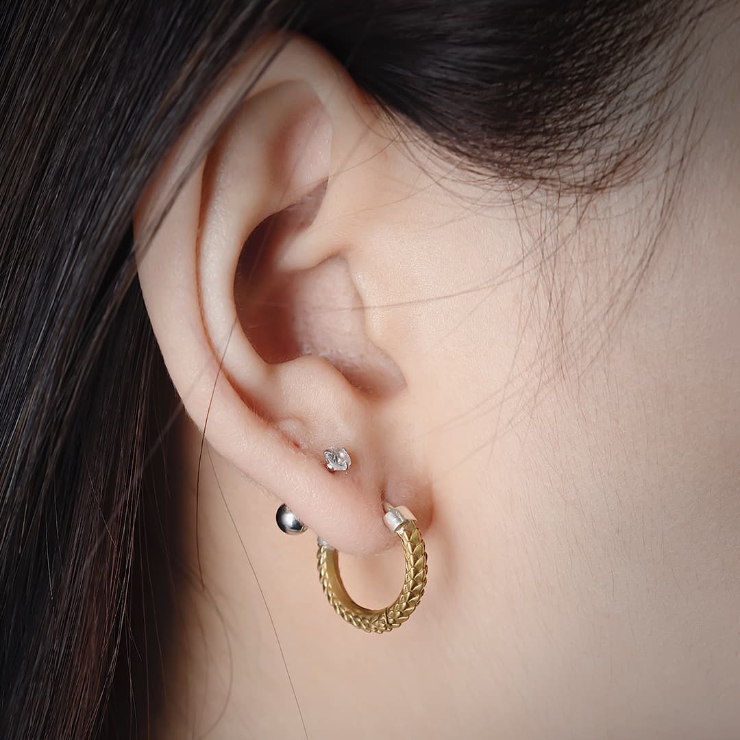 Snake Skin Earrings image 5