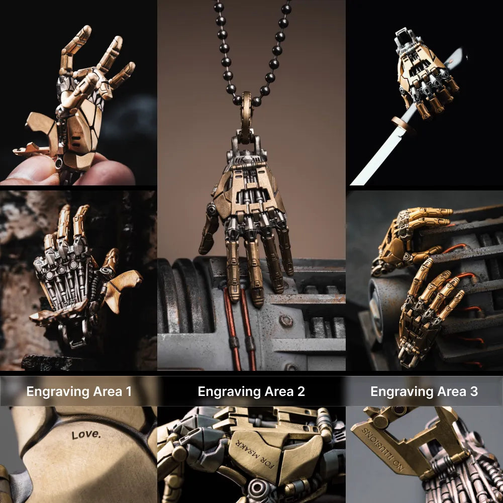 Mechanical Hand Pendant - Left image 7