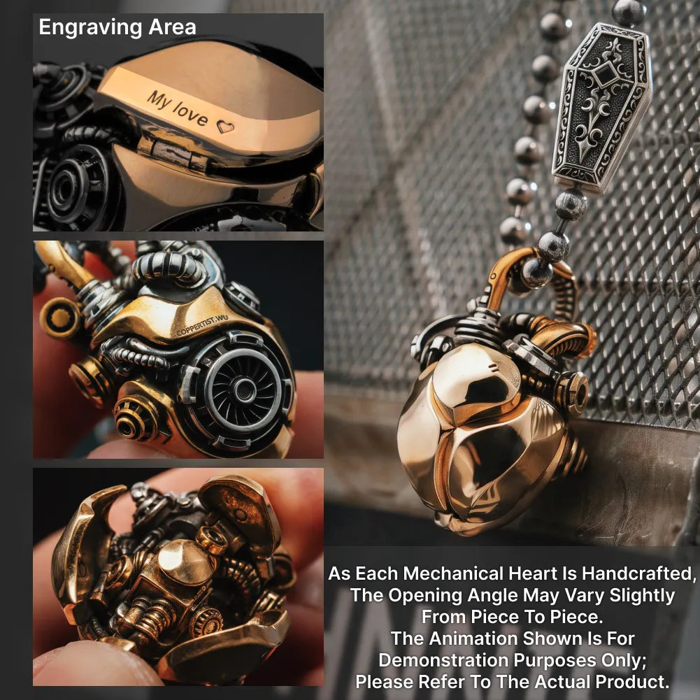 Mechanical Heart Pendant image 7