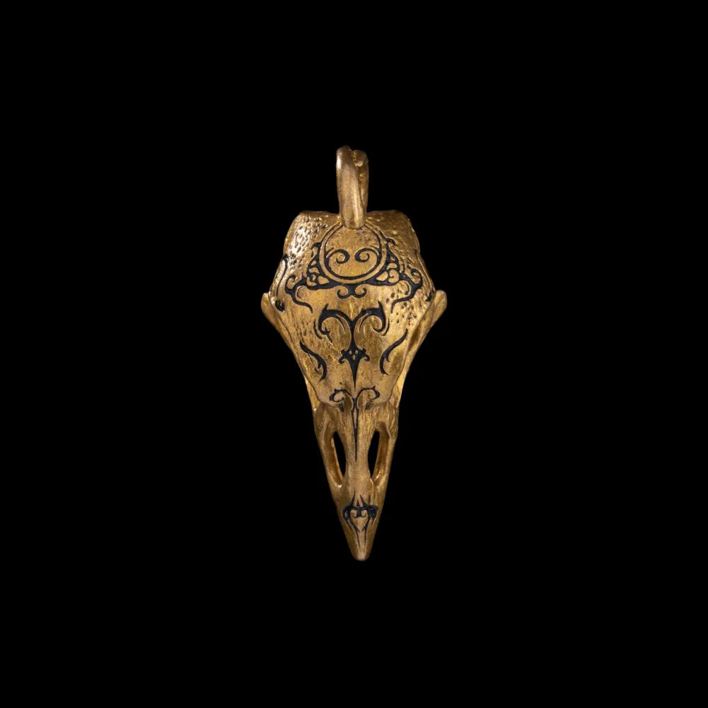 Raven Skull Pendant image 1