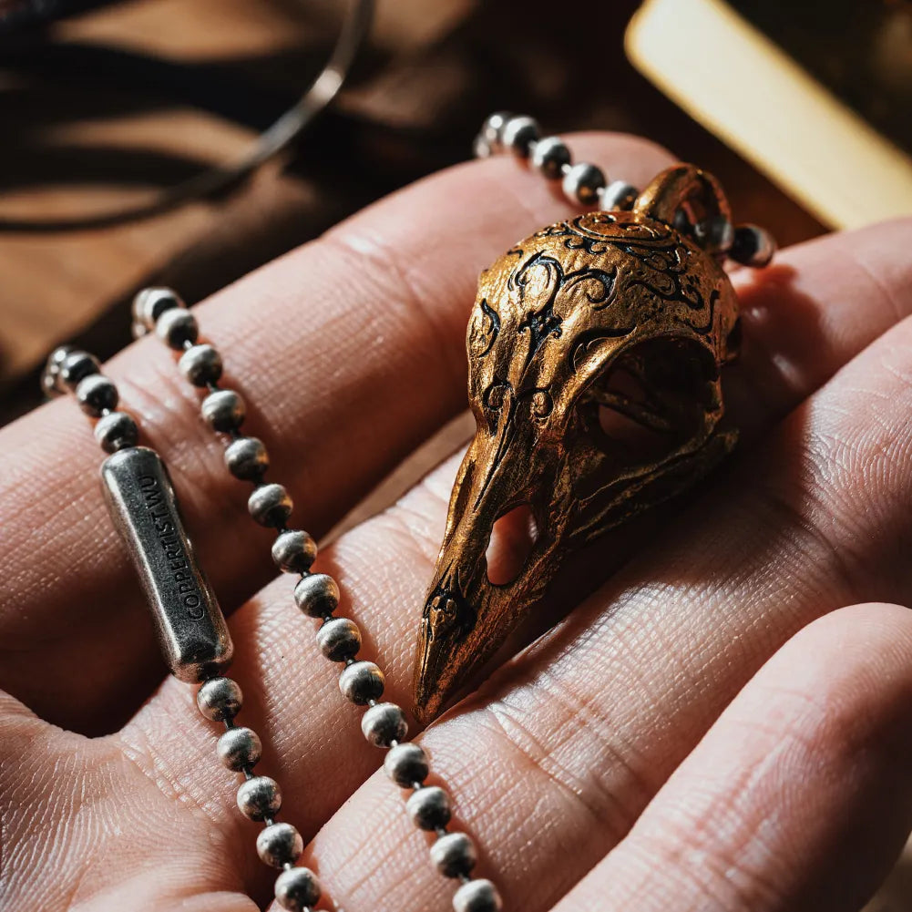 Raven Skull Pendant image 5