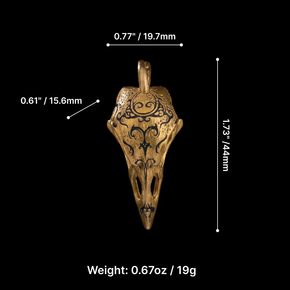 Raven Skull Pendant image 10