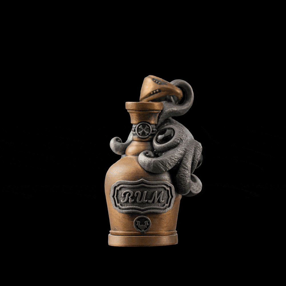 Octopus Capsule Pendant image 1