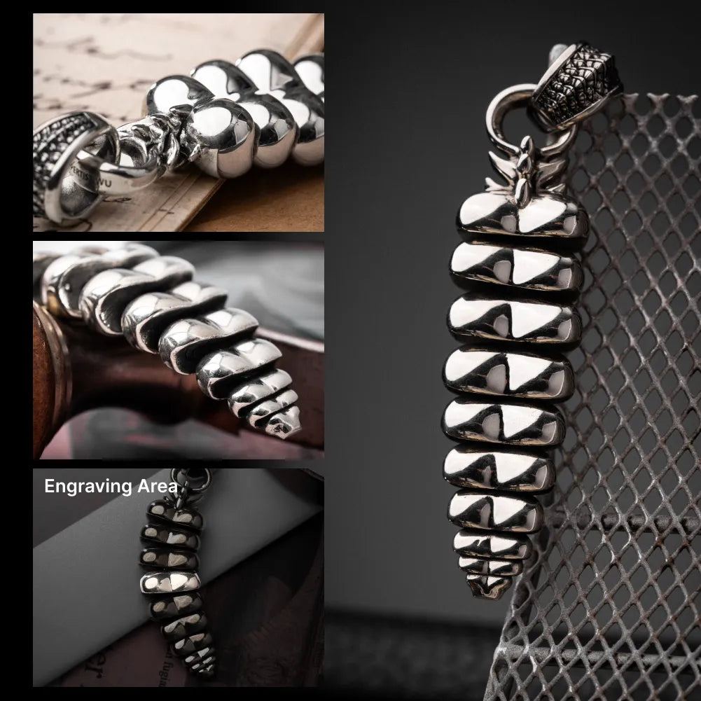 Rattlesnake Tail Pendant image 7