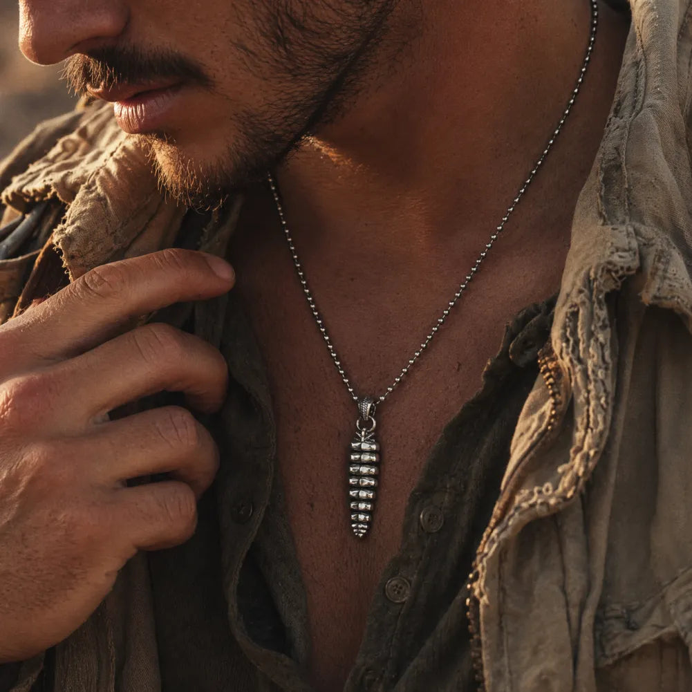 Rattlesnake Tail Pendant image 2
