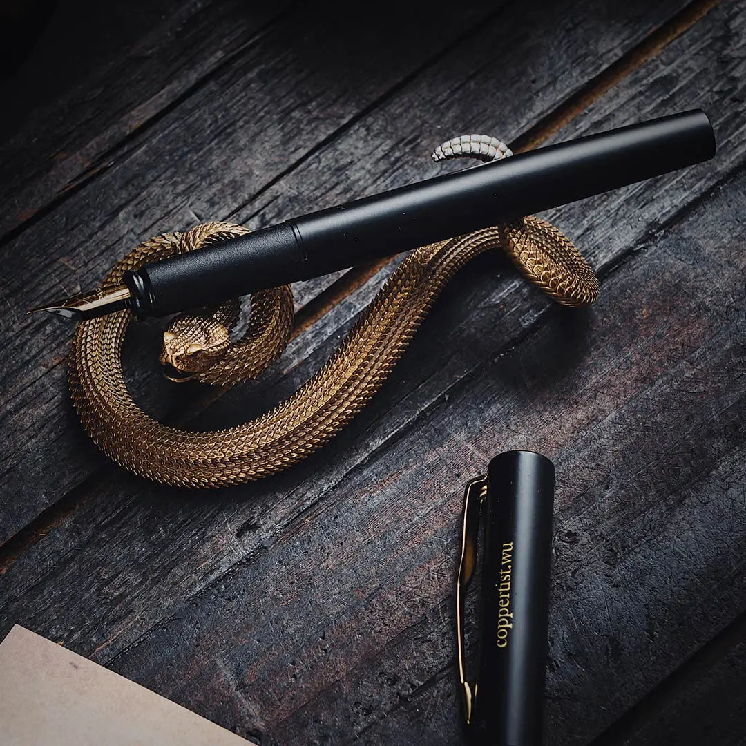 Rattlesnake Pen Holder image 1