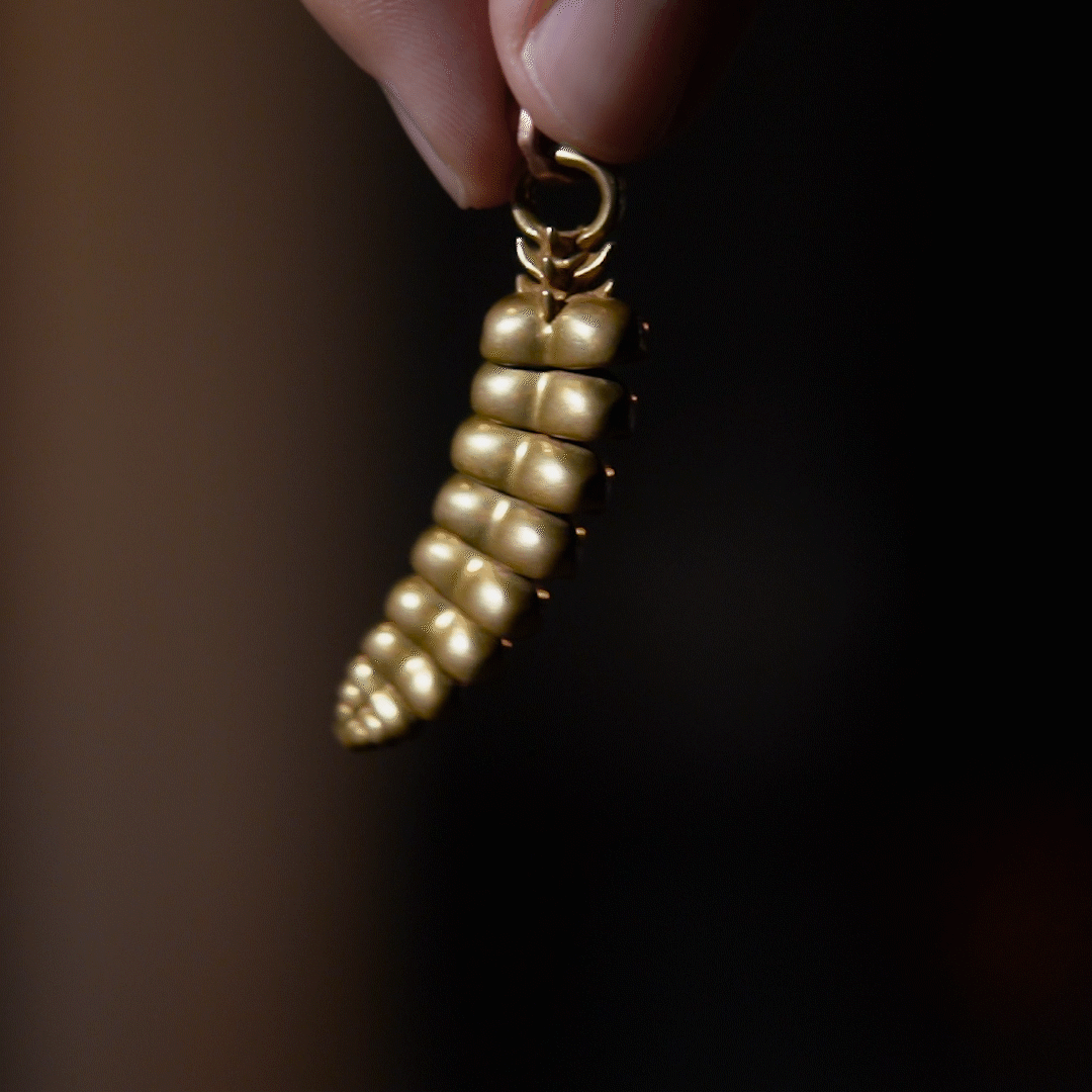 Rattlesnake Tail Pendant image 1