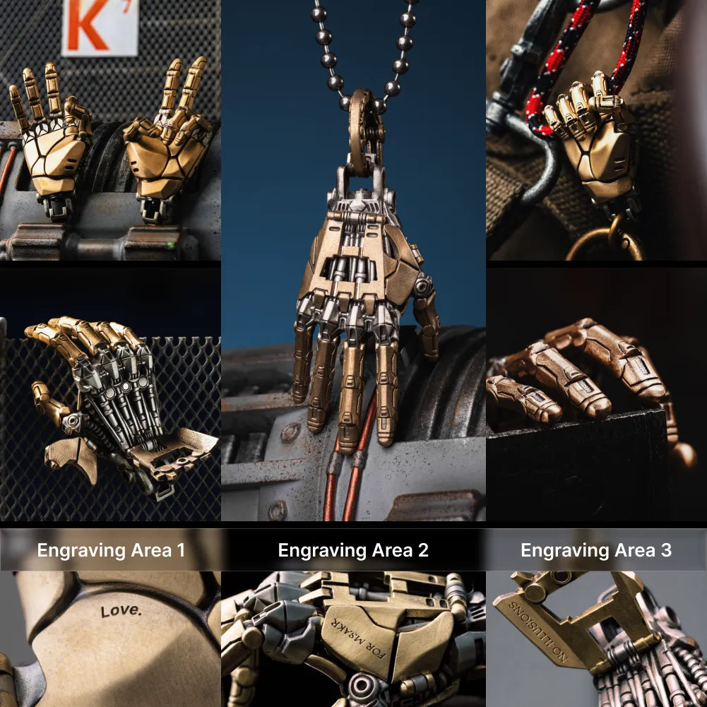 Mechanical Hand Pendant - Right image 9