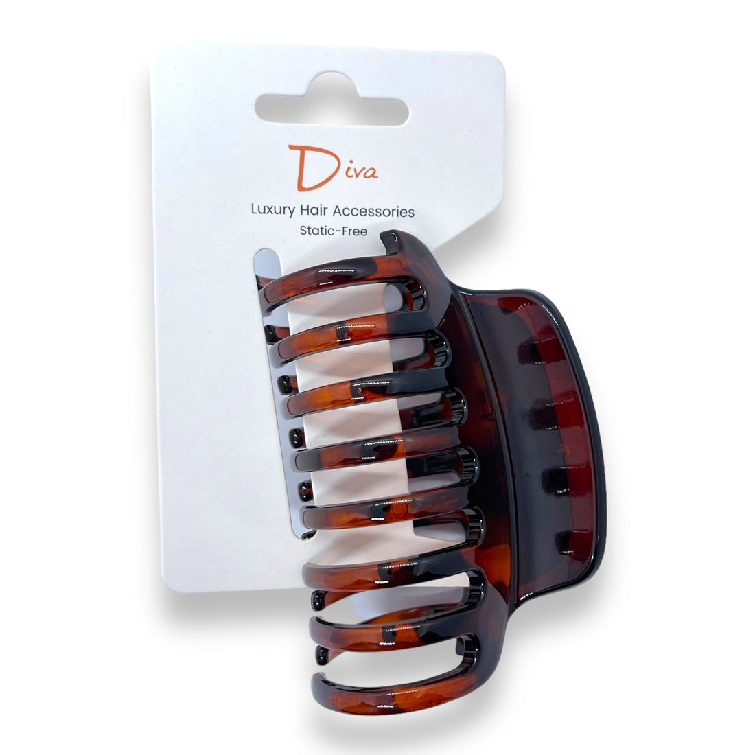 Large Tortoiseshell Hair Claw Clip | Korean Luxury Accessory