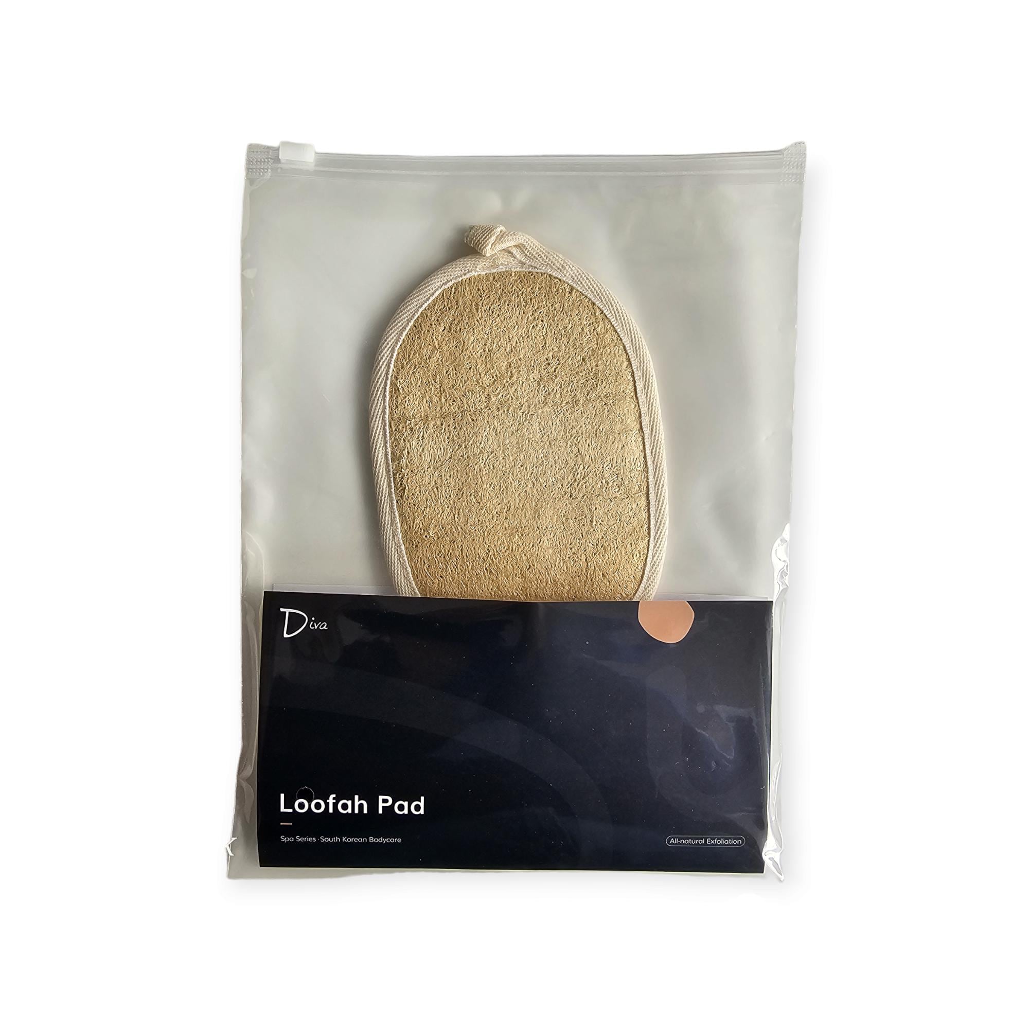 Diva London Loofah Pad Single or multiple pack