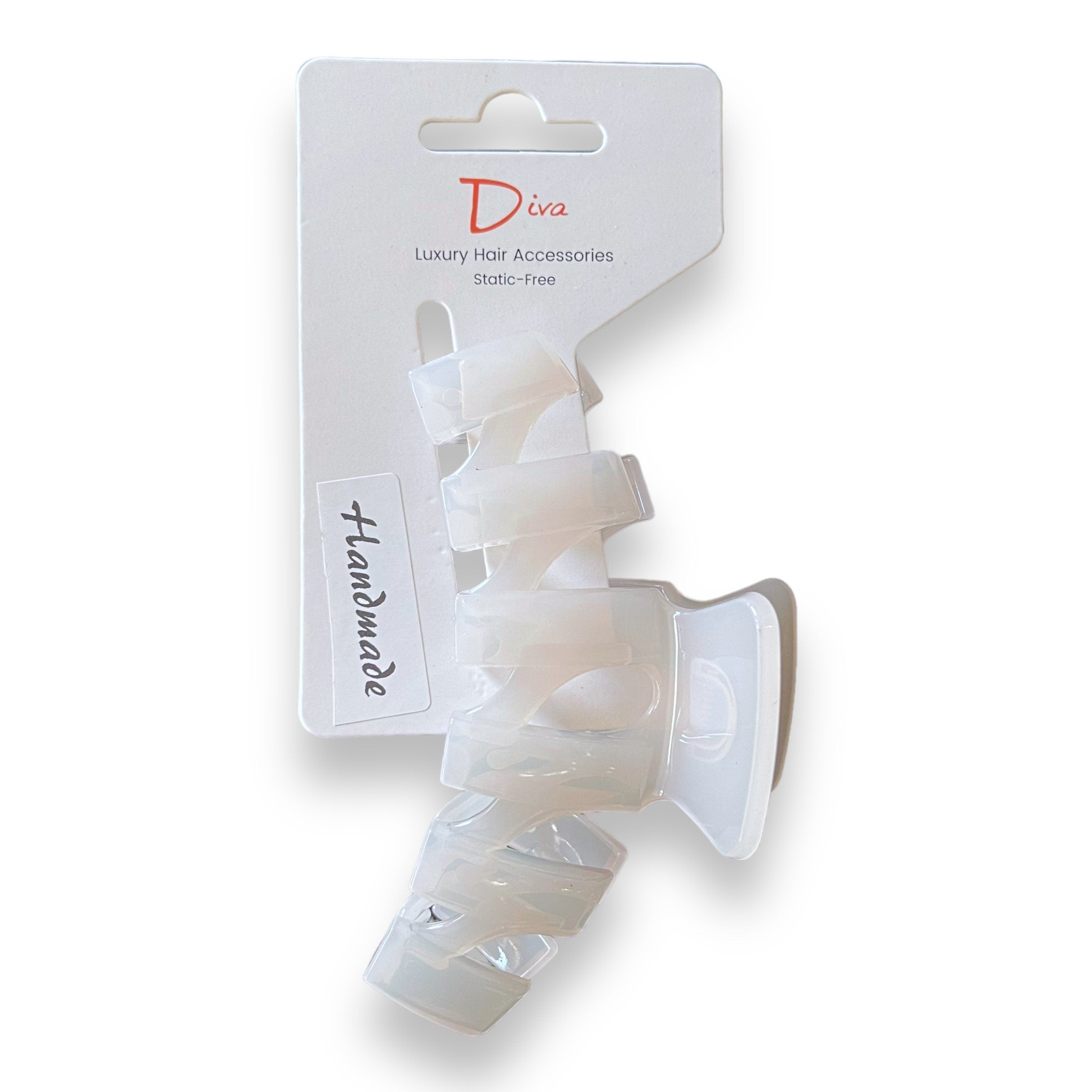 Handmade XLarge Zigzag Claw Clip | Thick Hair Accessory