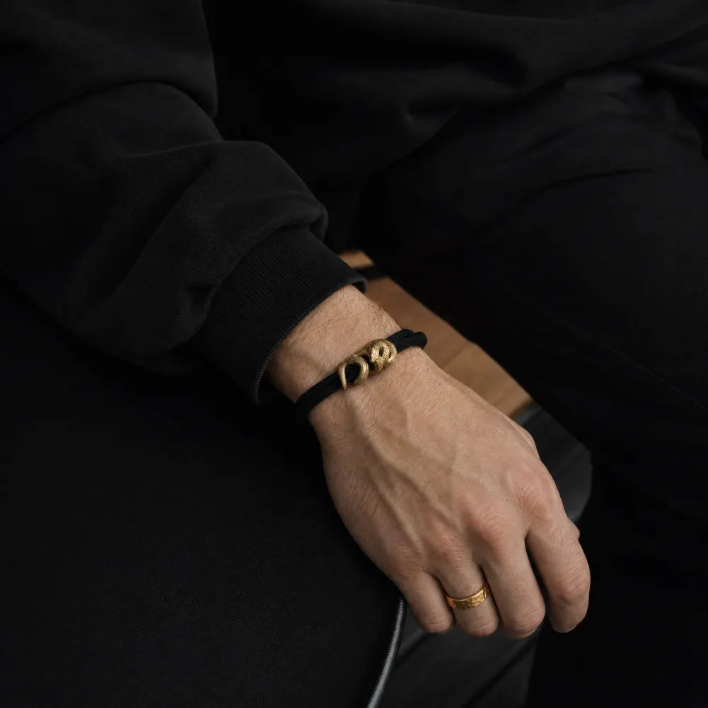 Black Mamba Rope Bracelet image 5