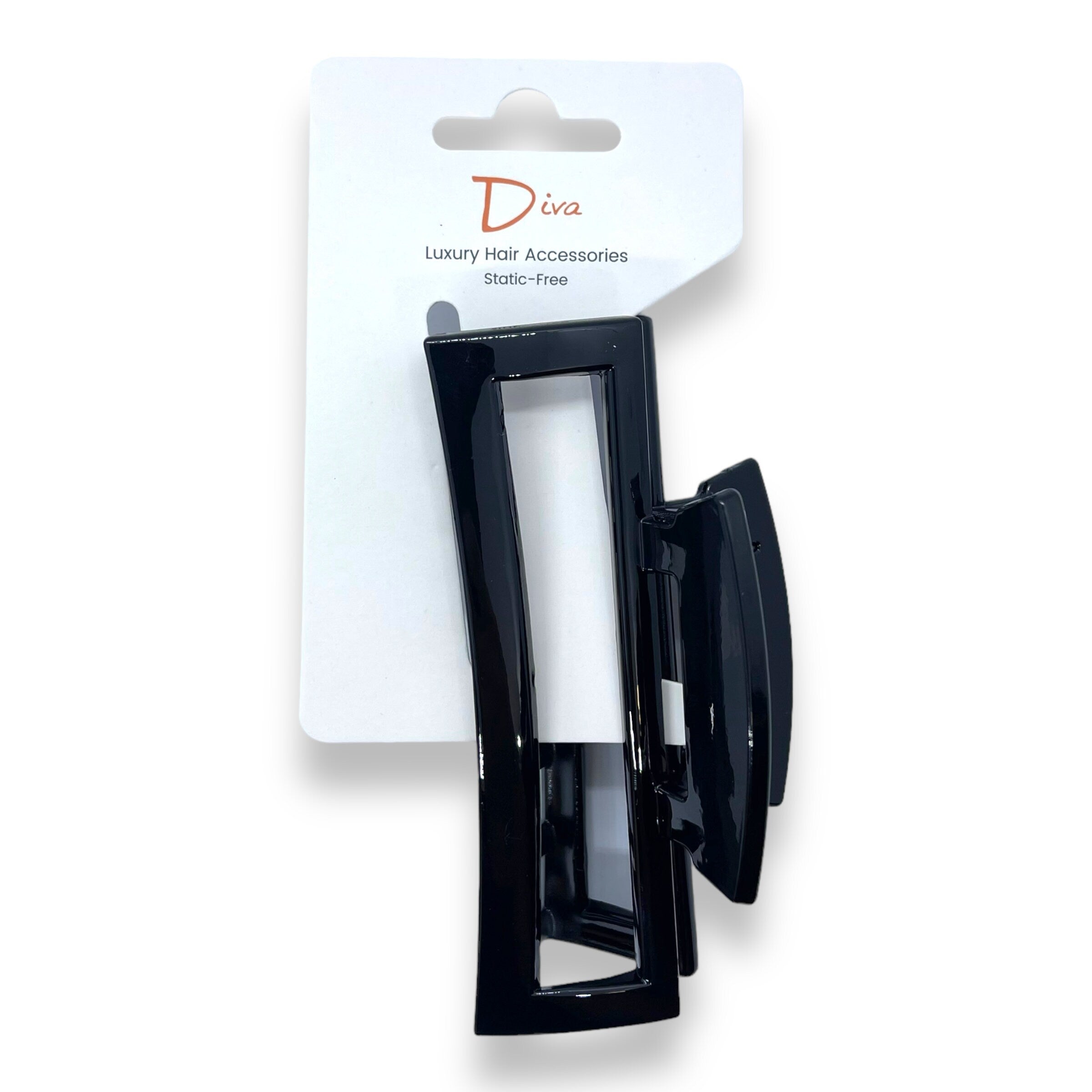 Tortoiseshell Acrylic Claw Clip | Korean Luxury Hair Accessory