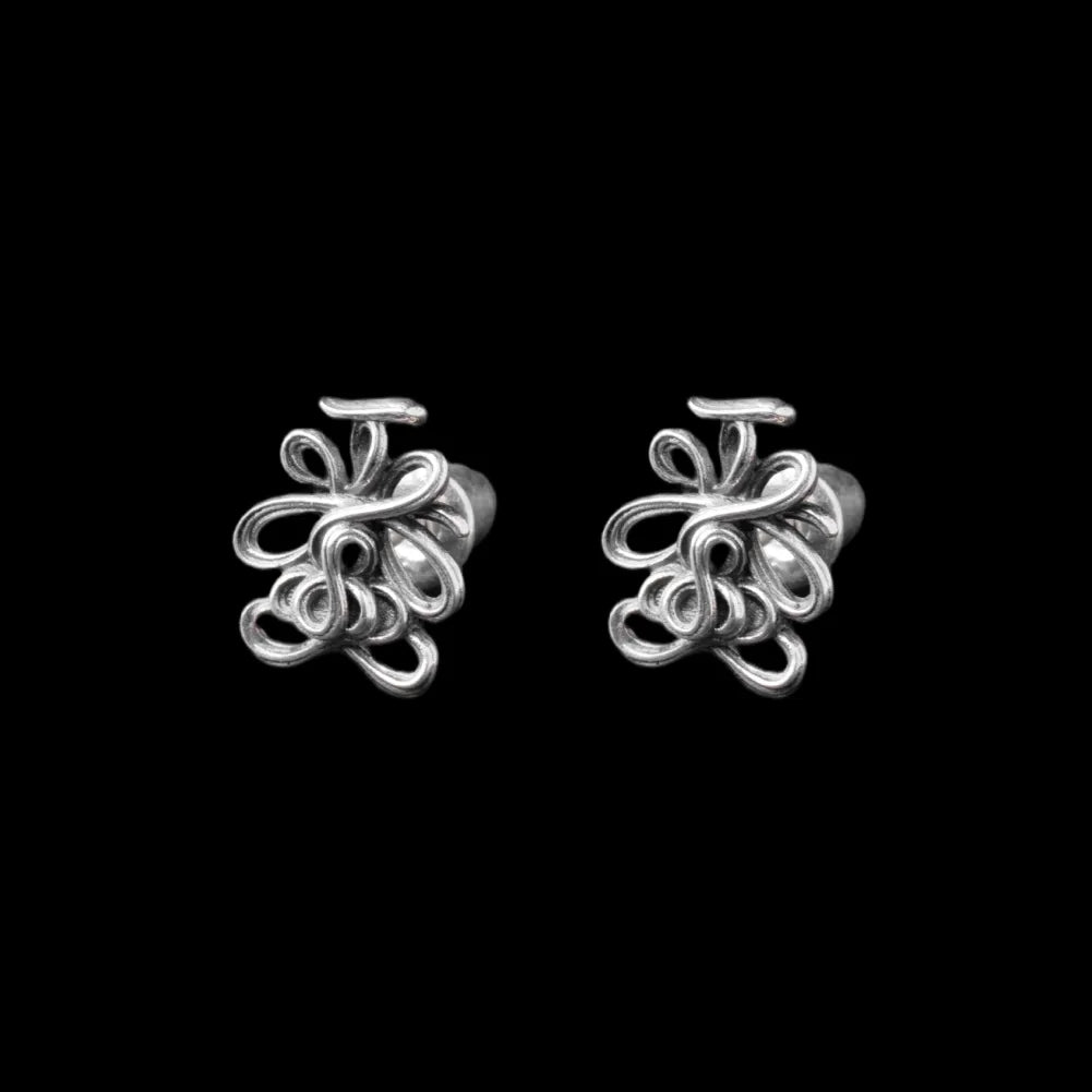 Lotus Talisman Stud Earrings image 1