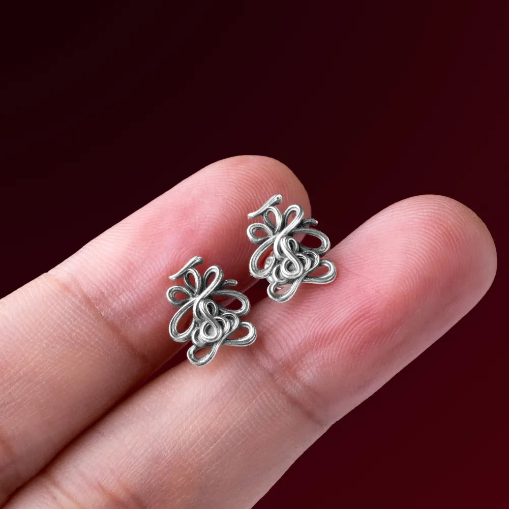 Lotus Talisman Stud Earrings image 9