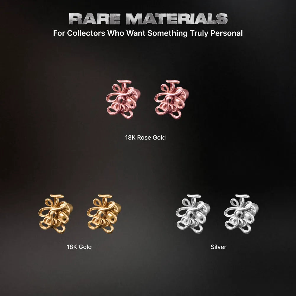 Lotus Talisman Stud Earrings image 12