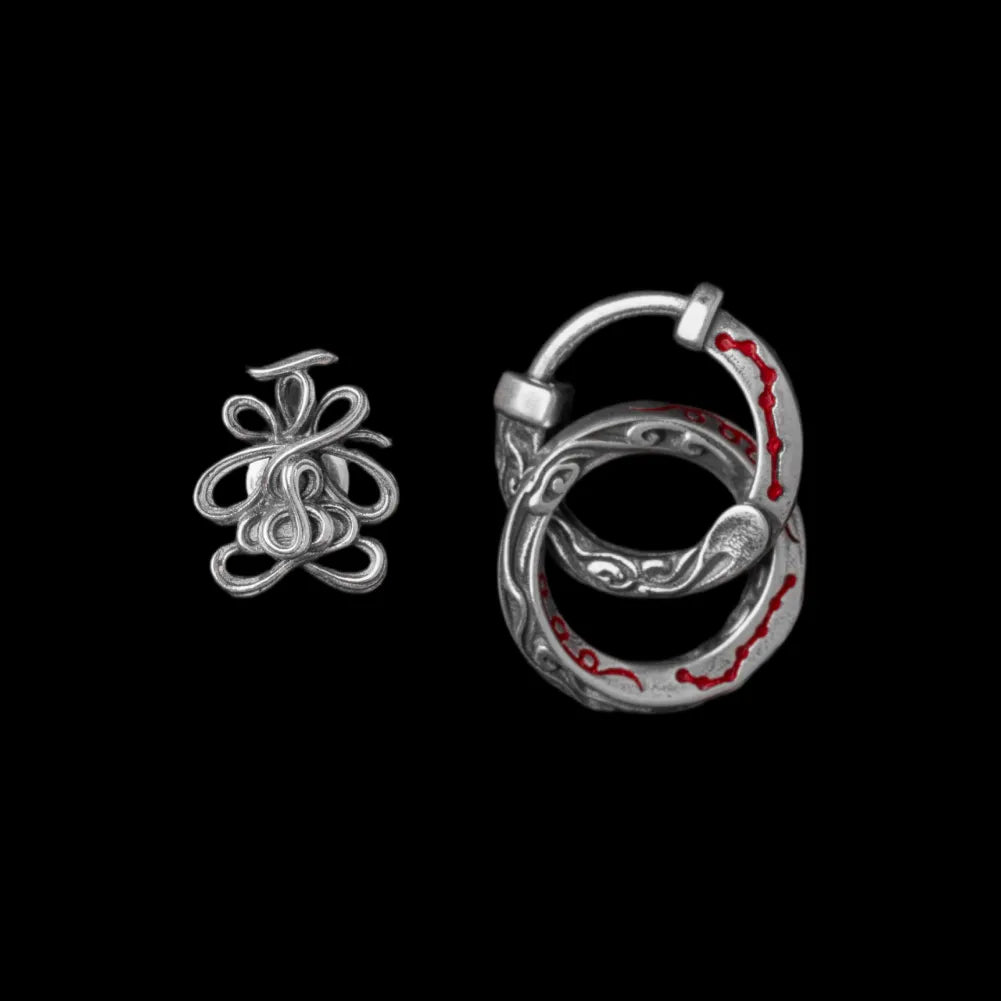 Lotus Talisman Stud Earrings image 17
