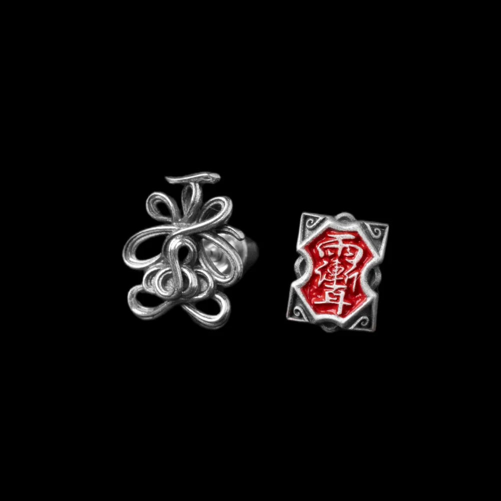 Lotus Talisman Stud Earrings image 21