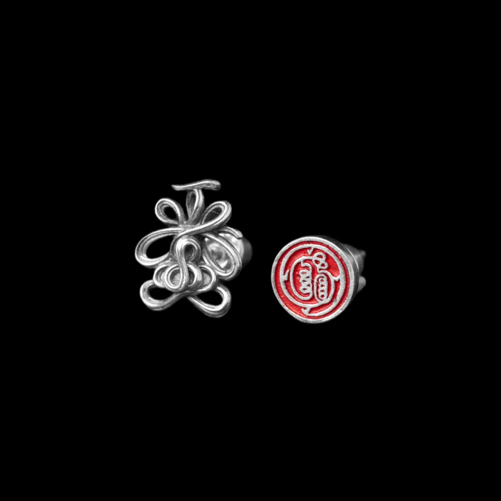 Lotus Talisman Stud Earrings image 23