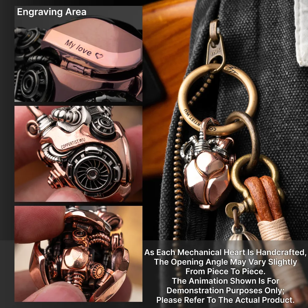Mechanical Heart Pendant image 6