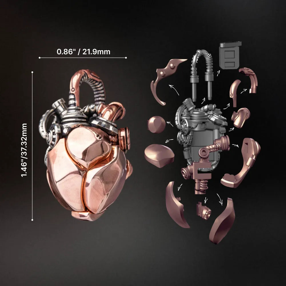 Mechanical Heart Pendant image 9