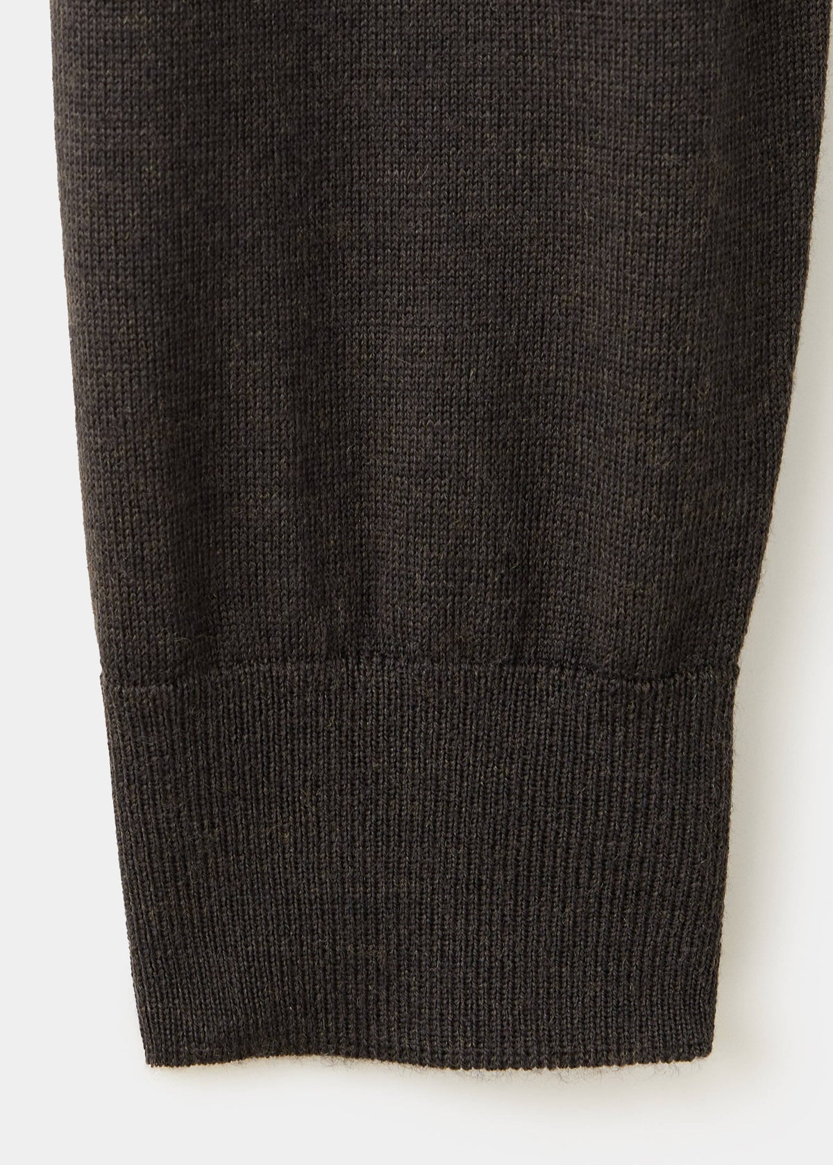 Merino Wool Roll Neck Jumper in Chocolate - view 08
