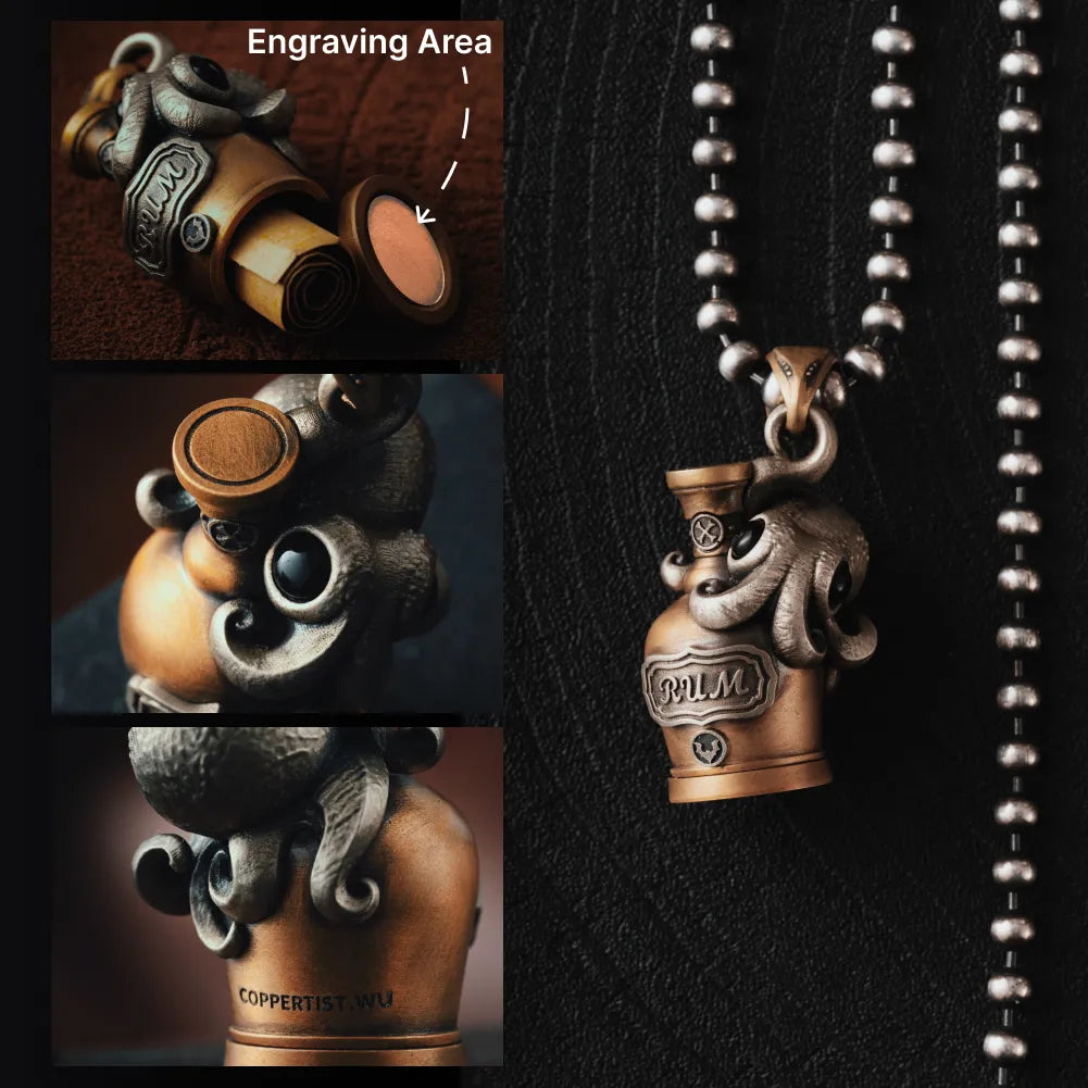 Octopus Capsule Pendant image 7